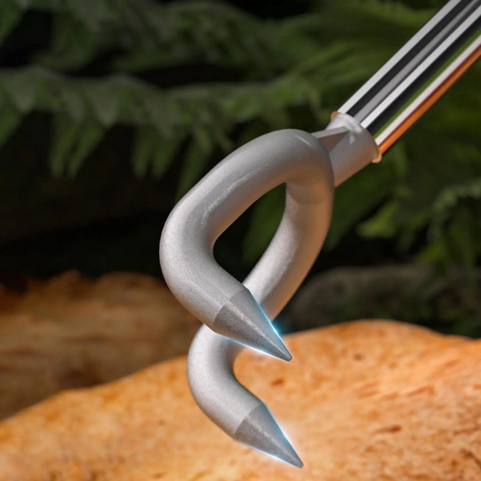 

Compact Mushroom Foraging Picker Portable Telescopic Tool Ergonomic Handle for Outdoor Fungi Harvesting