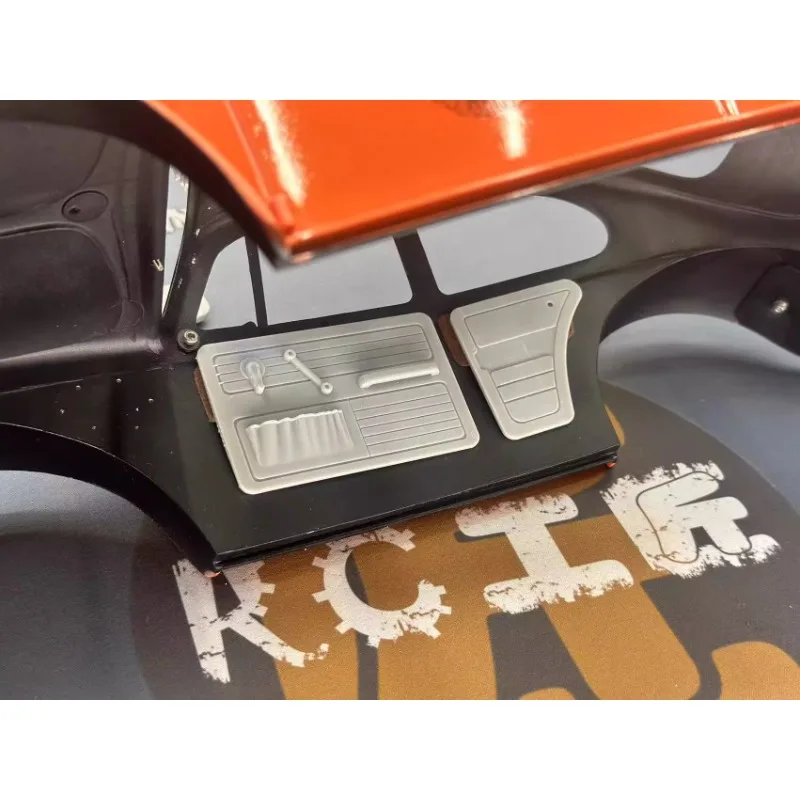 أداة التحكم المركزية المحاكاة لوحة داخلية أجزاء الديكور الداخلي المقاوم للماء لـ Tamiya Golden Beetle Sand Scorcher