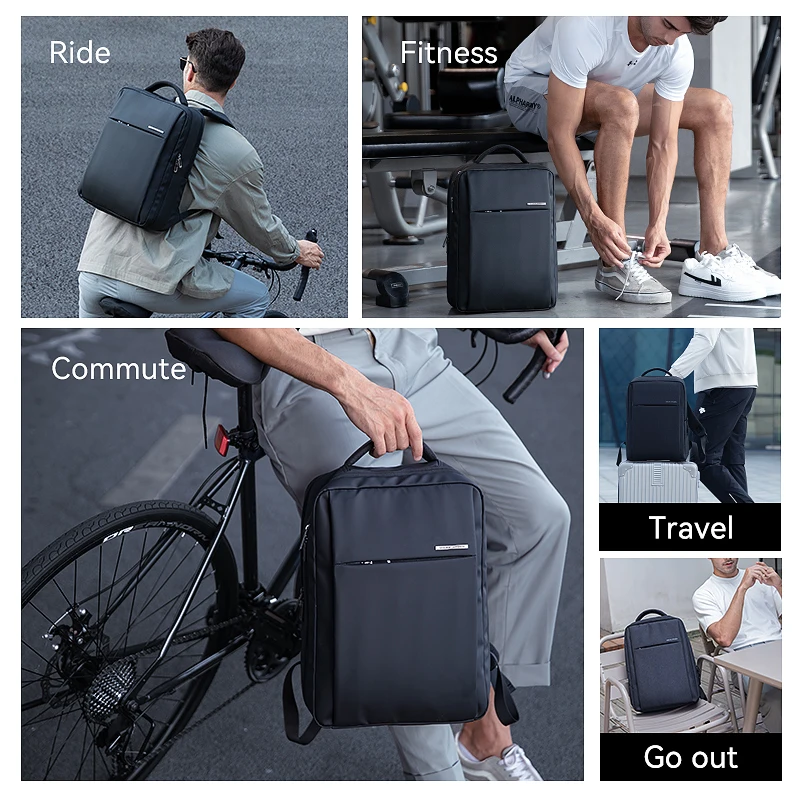 Mark Ryden 15.6 Inch Laptop Backpack Male Laptop Bagpack Waterproof Business Travel Back Pack Luggage Bag