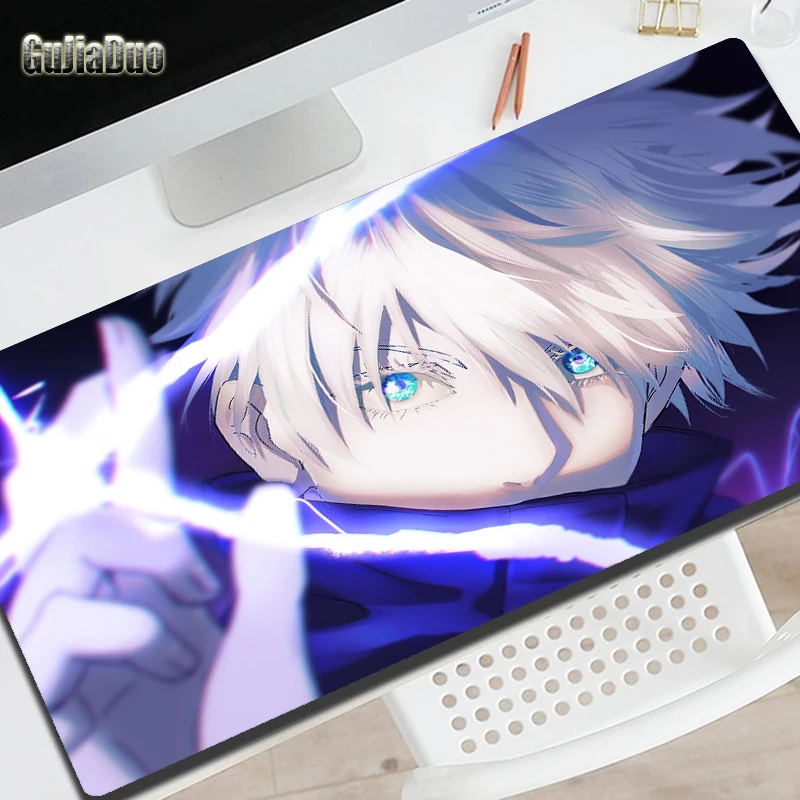 

400x900 Anime Boys Gamer Large Size Mouse Pad Computer Keyboard Table Desk Mat Pc Cushion Gaming Hoom Accessories Comic Mousepad