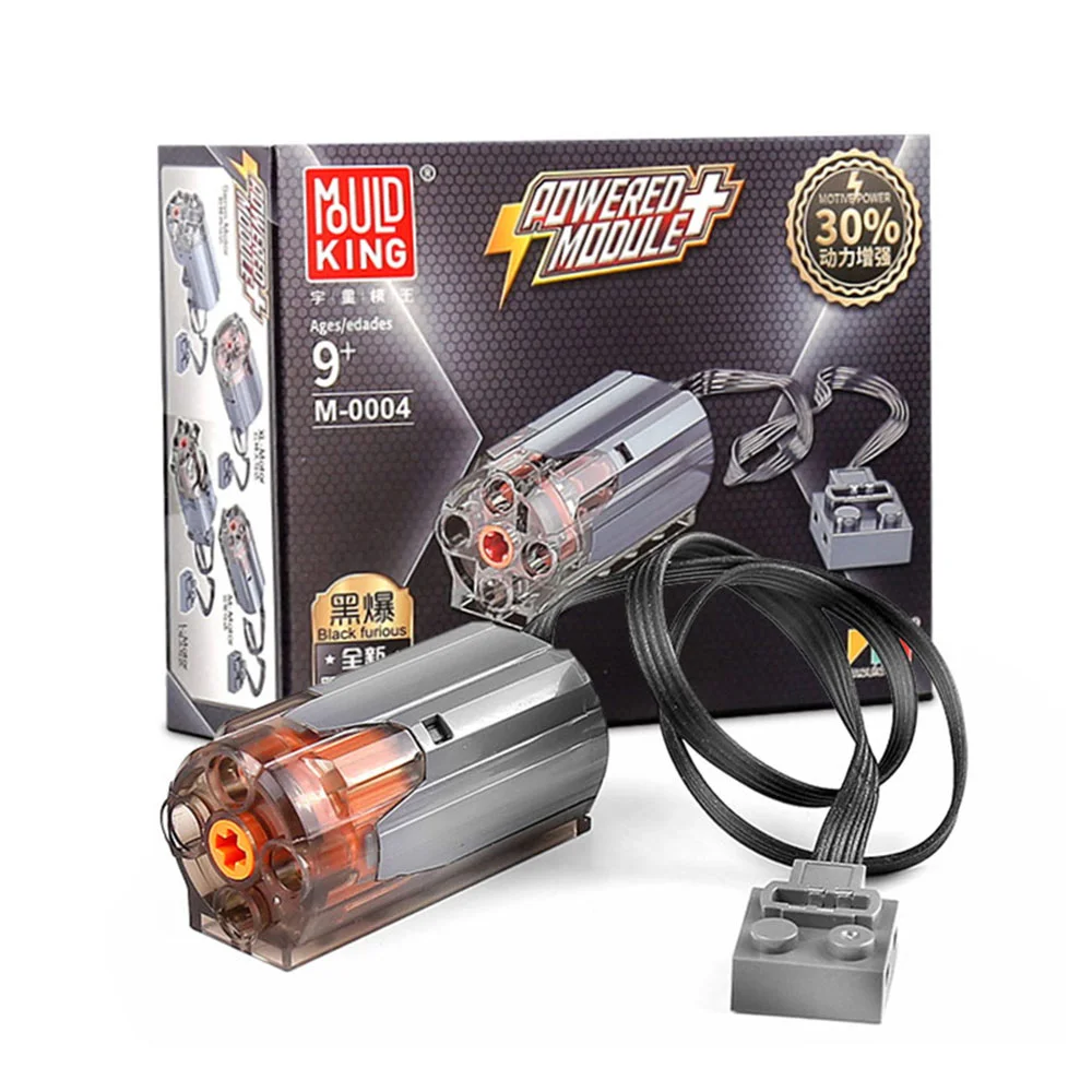 MOULD KING Motor- und Batteriekasten-Kit, technisches Auto 4.0 6.0, schnelles Laden, angetriebenes Modul, Bausteine, Ziegel 5