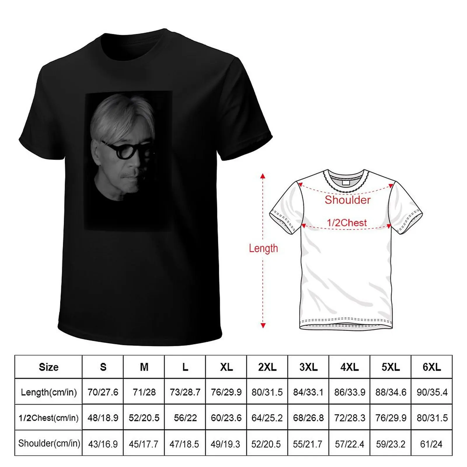 Ryuichi Sakamoto The Legacy T-Shirt Water Resistant Casual T-Shirt