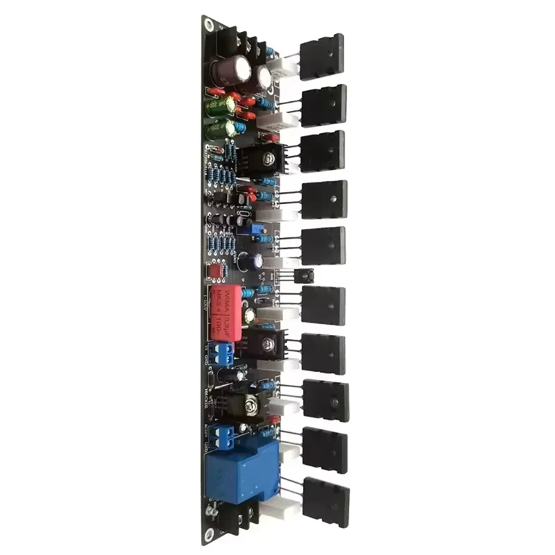 

Efficient 500W Audio Amplifier Single Channel Power Amplifier Board 2SC5200+2SA1943 20V-90V HIFI Audio Amplification Module