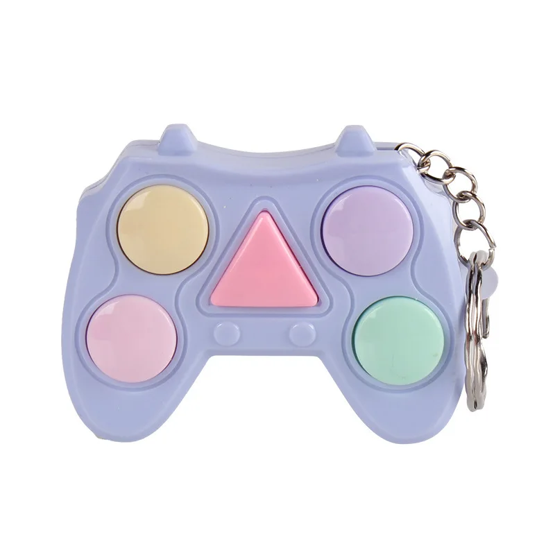 Electronic GamePad Fidget Toys 2024 New Push Bubble Autism Stress Relief Toys Portable keychain Hand Sensory Toys jugetes