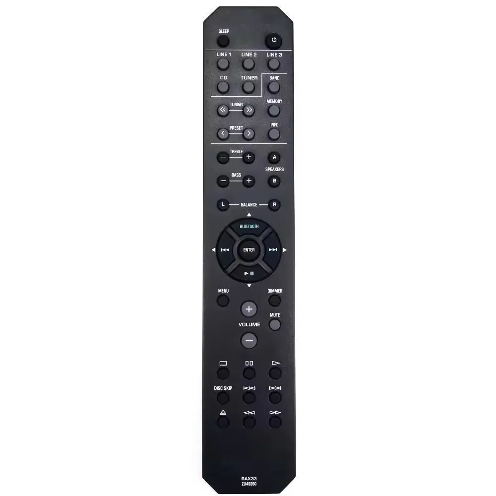 New remote control fit for YAMAHA R-S202 RS202BL RAX33 ZU49260 Natural Sound Stereo Receiver