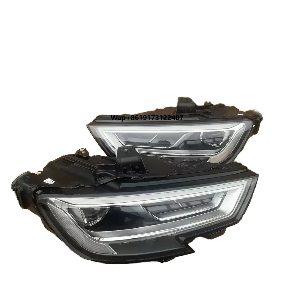 For A3 Original Headlight 2017 2018 2019 2020 LED Headlamp Xenon Lamp Upgrade LED Light Plug and Play 8V0941033C/034C