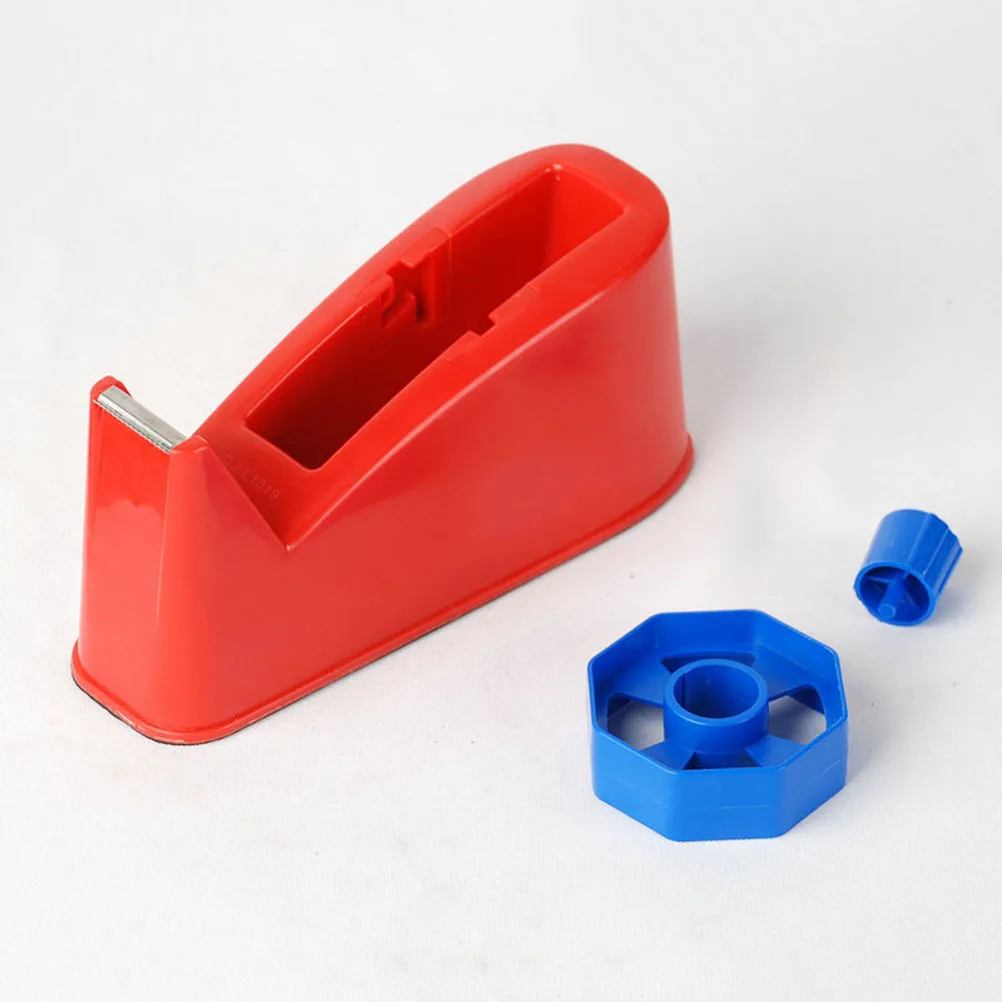 حامل قاطع الشريط، تعبئة كرتونية، جهاز إغلاق موزع المكبس اليدوي، شفرة معدنية مقاومة للصدأ، تصميم مريح متدحرج ناعم #1