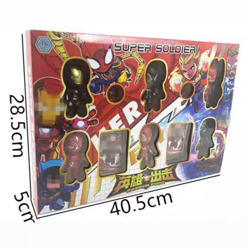 Nova marvel os vingadores spiderman homem de ferro filmes periféricos criativo dos desenhos animados modelos de brinquedos das crianças presentes do feriado atacado