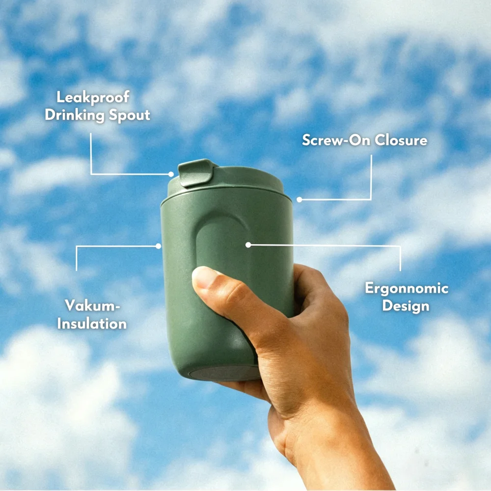Coffee Mug with Lid Cup Thermal Mini Thermos Water Bottle Stainles Steel Vacuum Flasks Insulated Tumblers Leakproof Drinkware