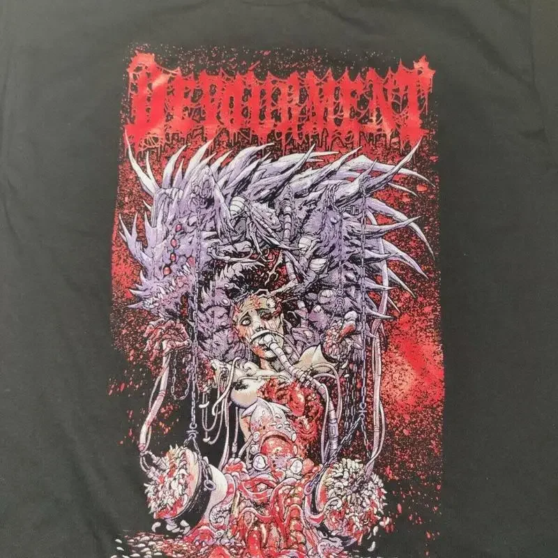 Devourment Black T Shirt Classic For Fans S 5Xl