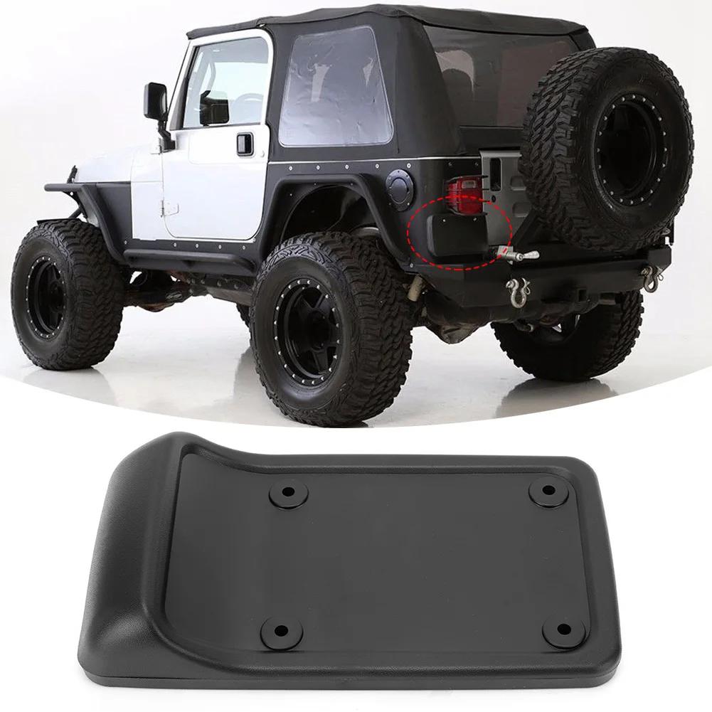 

Auto Car Rear License Plate Mounting Bracket Fits for Jeep Wrangler TJ 1997-2006
