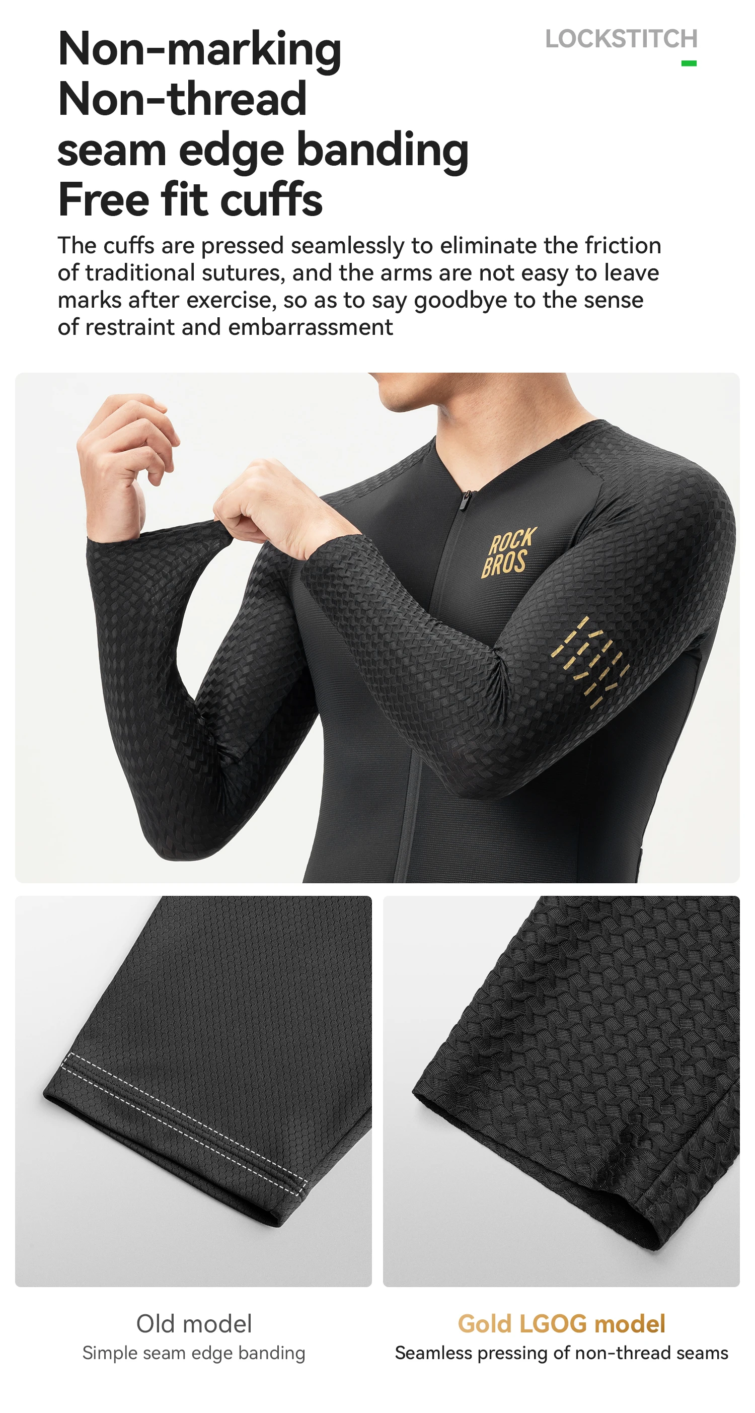 ROCKBROS Radfahren Jersey Set Winter Frühling Jacke Lätzchen Hosen Langarm MTB Fahrrad Kleidung Maillot Thermische Fleece Tragen Anzug – Detail 7