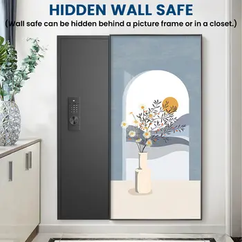 8 最佳銷售 牆壁保險箱 - №4