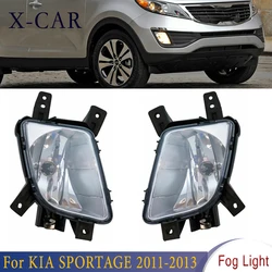 X-CAR For Kia Sportage 2011 2012 2013 Front Bumper Fog Lights Driving Lamp Foglamp 922013W000 922023W000