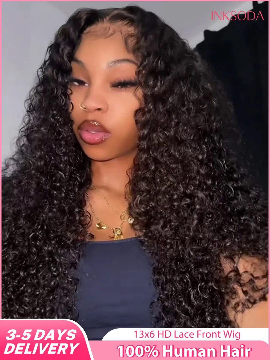 13x6 hd peruca de renda cabelo humano encaracolado peruca para as mulheres 30 Polegada brasileiro pré arrancado 13x4 onda profunda onda água perucas frontais do laço