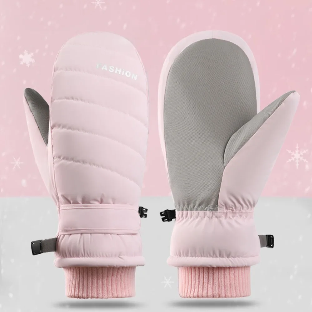 Touchable Screen Winter Gloves Full Finger Warm Driving Mittens Waterproof Windproof Cold Proof Gloves Cycling Driving