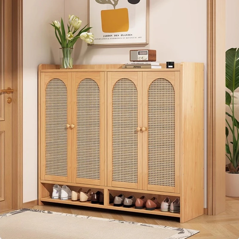 Promotion Small Shoe Cabinet Barrier Apartments Children'S Hallway Order Walnut Shoe Cabinet Units Meuble Chaussure Furniture