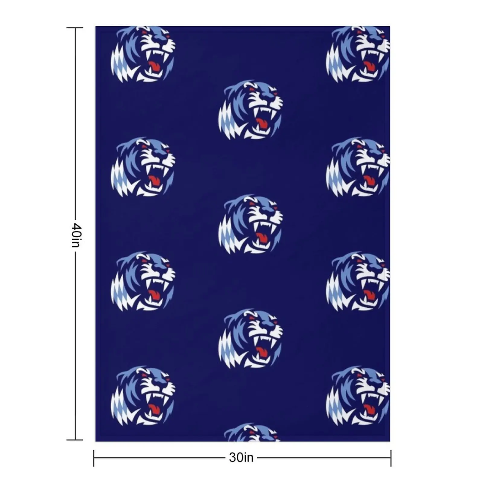 Straubing Tigers icon essential Throw Blanket Thins Decorative Sofas Decoratives Retros For Decorative Sofa funny gift Blankets