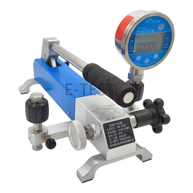 16MPa Portable Pressure Calibrator Testing Calibrator High Pressure Calibration Pump