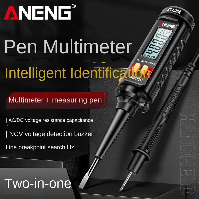 ANENG A3010 Multifunctional Pen Multimeter Digital High-precision Electric Test Pen Voltage Test Circuit Test on-off Multimeter