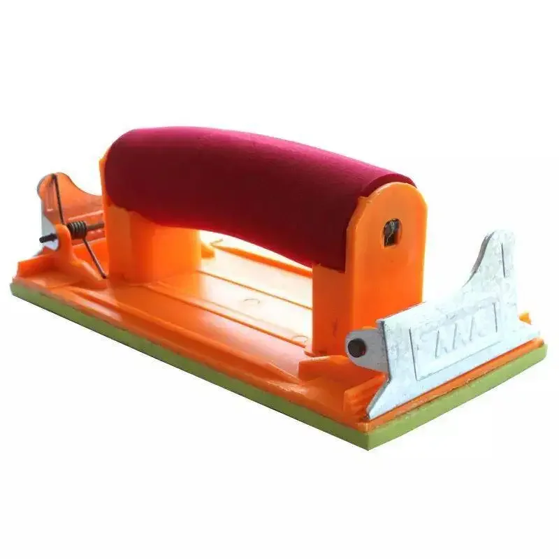 Sandpaper Holder with Soft Sponge Handle Grinding Polish Tool Wood and Drywall Sanding Polishing Abrasive Tool