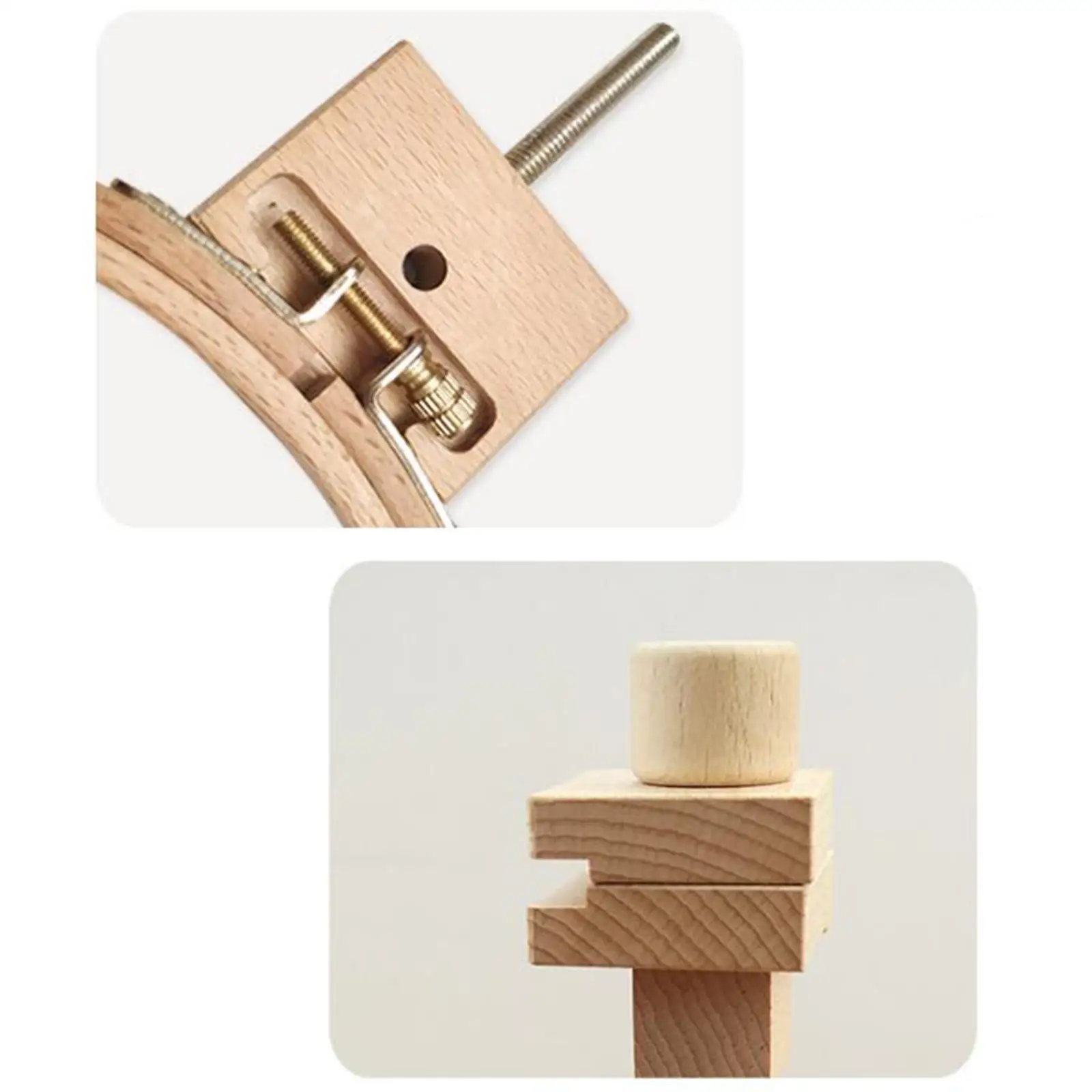 Stitch, Rotating Embroidery Rack Wooden Adjustable Embroidery Tool Hoop Stand