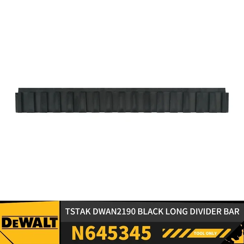 Dewalt-Bit Strip para acessórios caso resistente, barra divisória, N645345, N525577, N540501