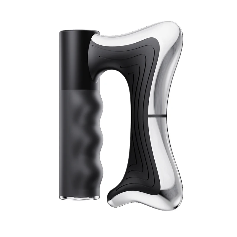 

Electric Heating Fascia Knife Muscle Relaxation LCD Vibration Massager Warm Body Lifting Blade Comb Massage Tool