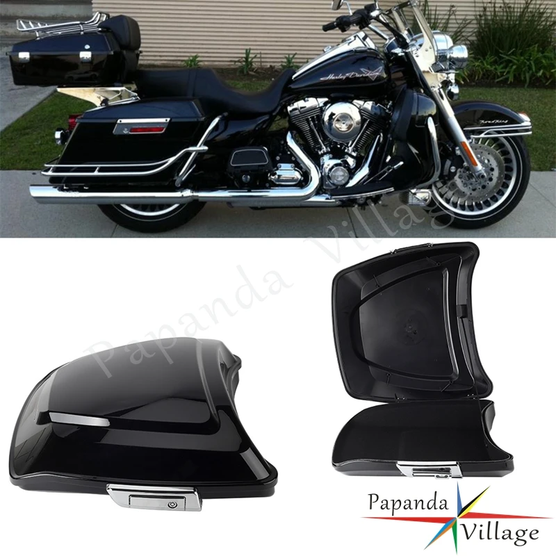 For Harley Touring Road King Electra Street Glide CVO FLHXS FLHXSE 2014-2023 Motorcycle Rear Trunk Razor Pack Trunks Tool Box