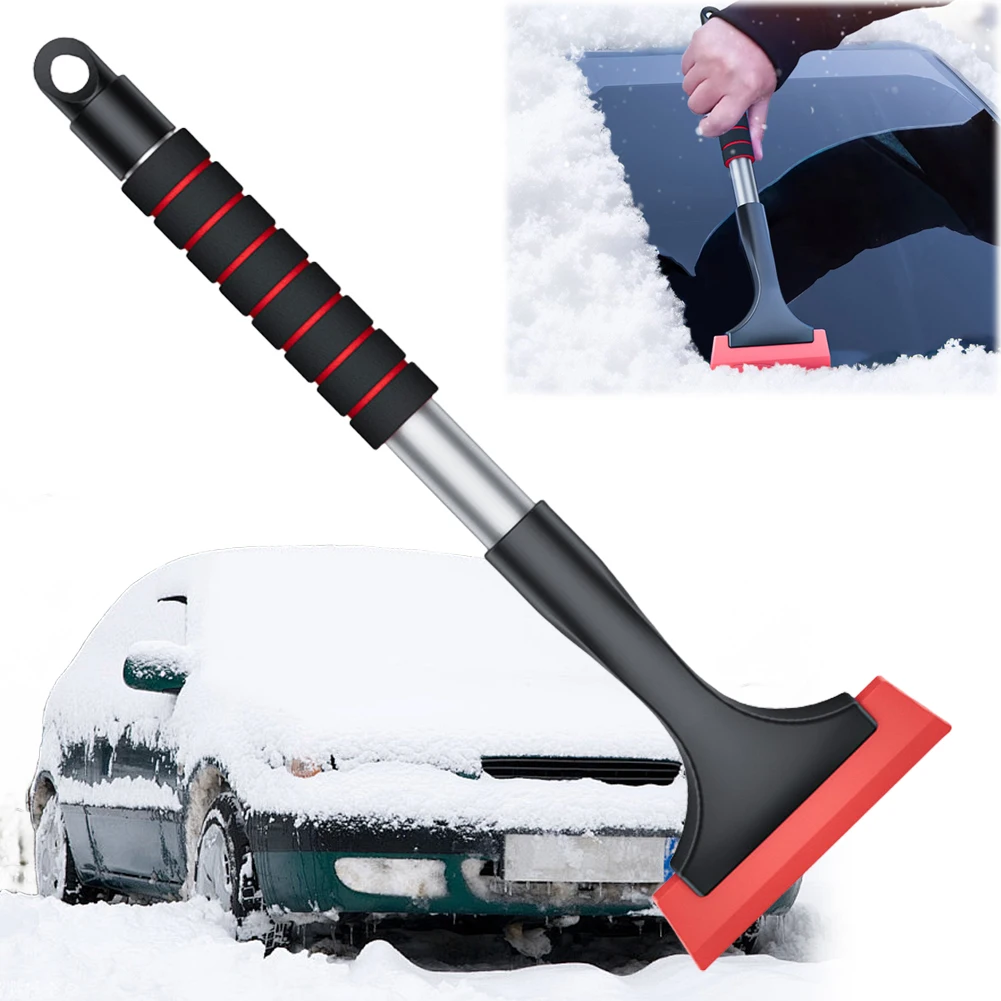 3 In 1 Car Snow Shovel Universal Detachable Snow Brush Front Windshield Ice Scraping Defrost Broom for Car Vehicle Snowmobiles