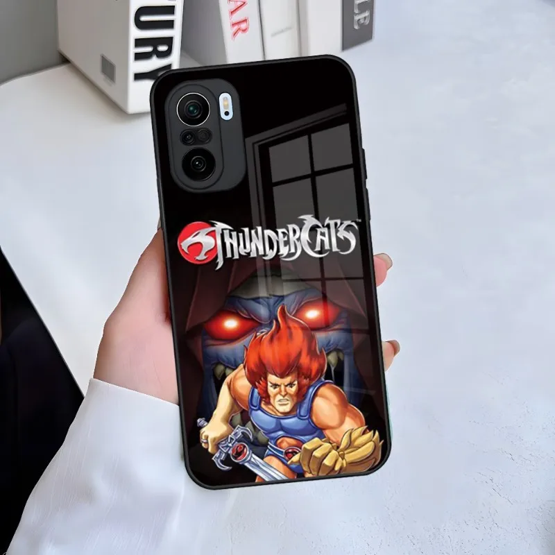 Thundercats Phone Case For Xiaomi 13 12 X Redmi Note 11 10 S Lite T Pro POCO X3 M4 Toughened Glass