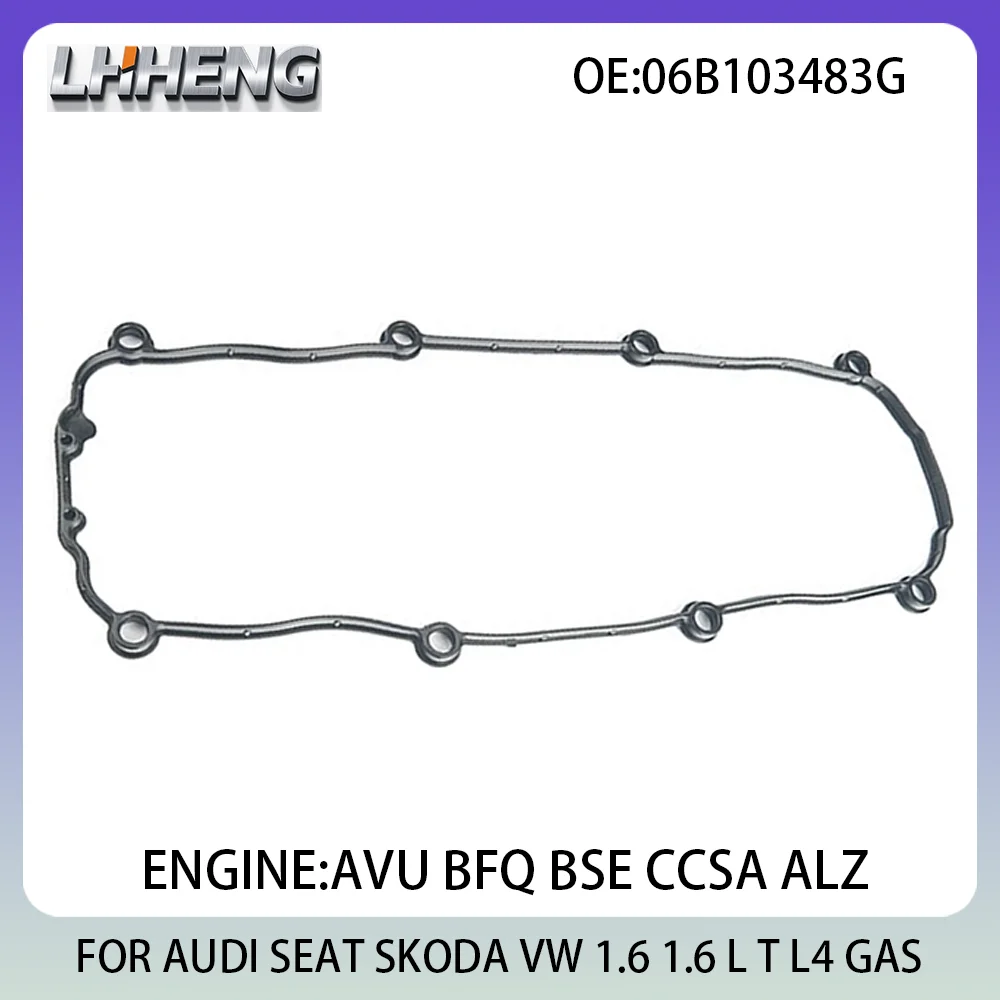 

Cylinder Head Cover Gasket For AUDI A3 A4 SEAT ALTEA EXEO LEON TOLEDO SKODA VW BORA 06B103483G 1.6L 1.6 L T L4 GAS AVU BFQ 00-15