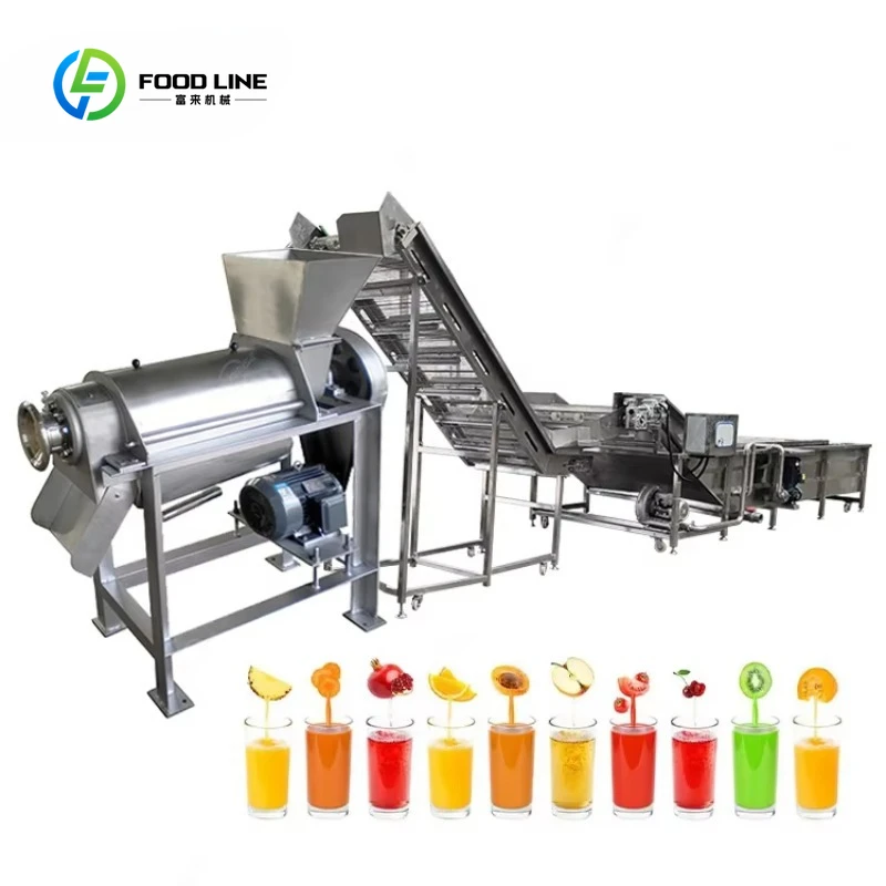 Customized Hot Sale Juice Production Line Vegetable Mango Lemon Orange Apple Coconut Fruit Juice Processing Machine Equipment