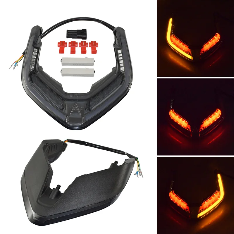 

Motorbike E-Mark Rear Tail Light Brake Turn Signals Integrated Led Stop Light For Ducati Panigale V4R 2019 2020 2021 2022