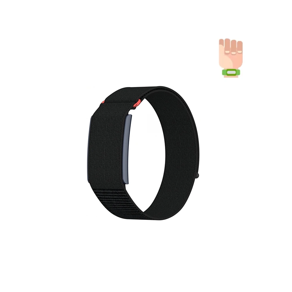 Weiches Nylonband für Amazfit Helio Tracker. Verstellbares Ersatzarmband/Armband für Amazfit Helio Zubehör