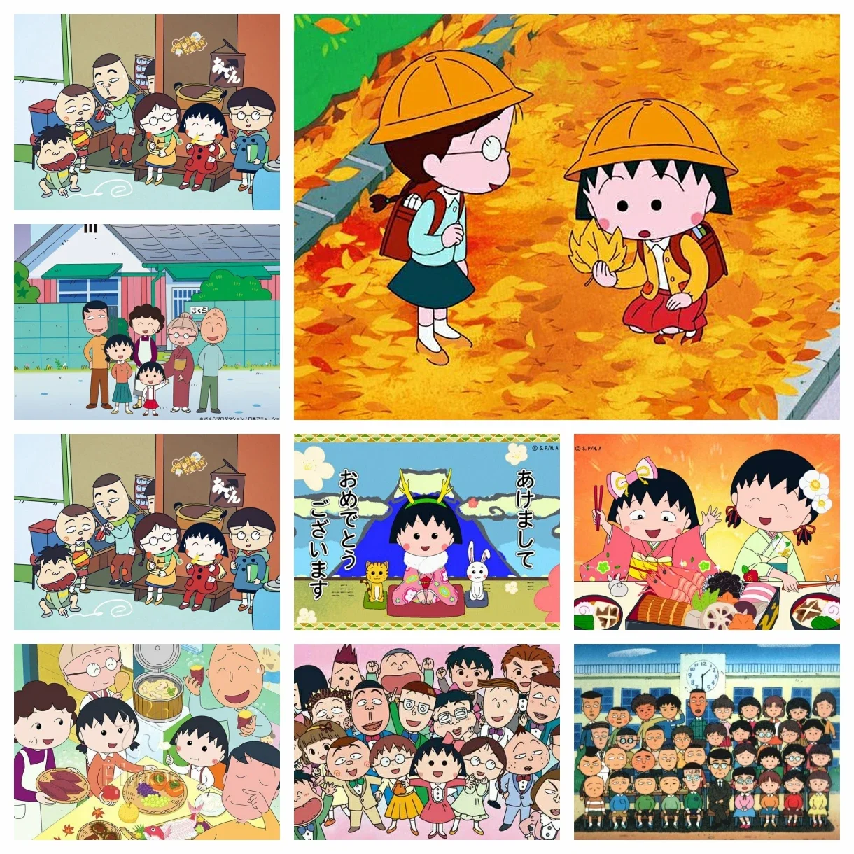 Chibi Maruko Chan-Kit de pintura de diamante de Anime japonés, bordado de diamantes 5D artesanal, punto de cruz, arte Hecho A Mano, manualidades de regalo, decoración del hogar