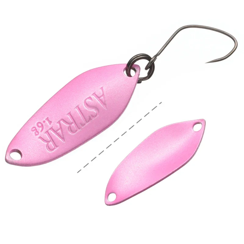 

LTHTUG NEW Area Trout Colorful Painting Spoon Bait ASTRAR 1.6g 27mm Copper Metal Fishing Lures For Trout Perch Chub SP39
