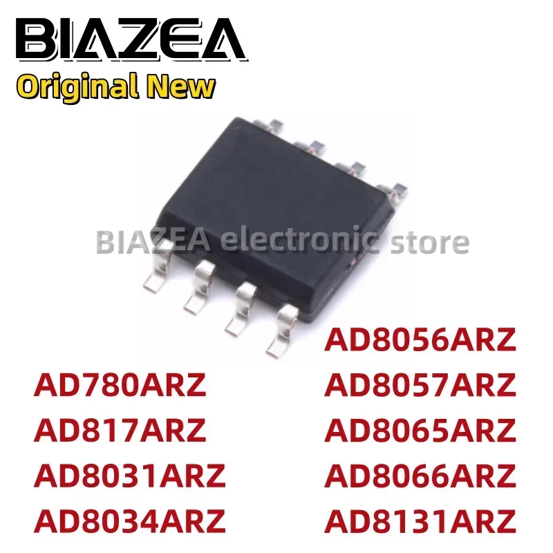 5piece AD780ARZ AD817ARZ AD8031ARZ AD8034ARZ AD8056ARZ AD8057ARZ AD8065ARZ AD8066ARZ AD8131ARZ SOP8 Voltage Source Chip