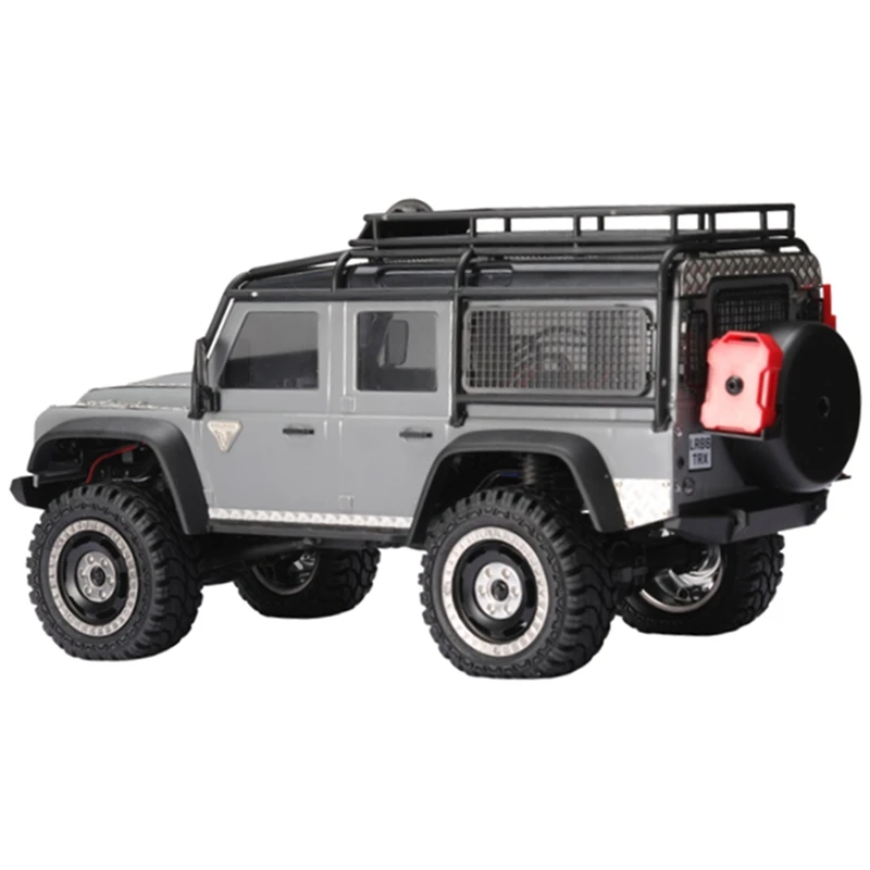 Metalowa stalowa boczna i tylna stereoskopowa siatka ochronna do Traxxas TRX4M Defender 1/18 RC Car Upgrade Części zamienne