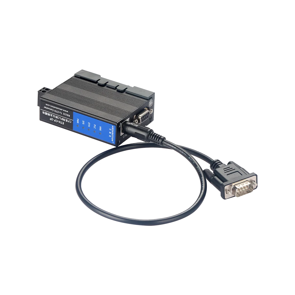 ETH-CP-2P PLC Converter โมดูลสำหรับ Omron CP1E CP1L CP1H Series การเขียนโปรแกรม Logic Controller RS232 Ethernet Extension โมดูล