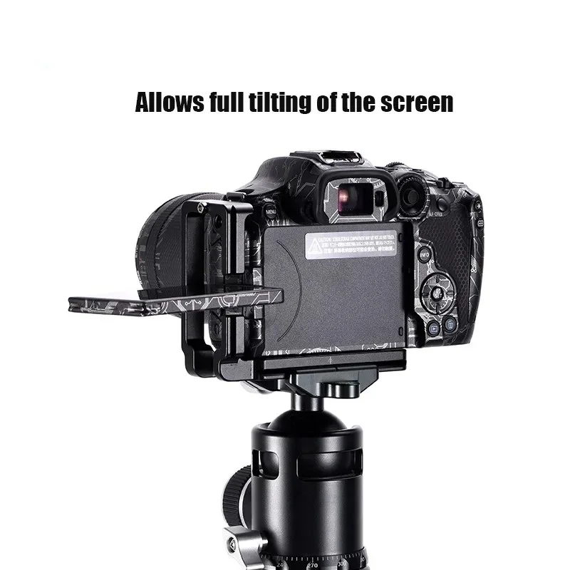 SUNWAYFOTO L-bracket Arca Swiss Quick Release L Plate for Canon Eos R7 Camera