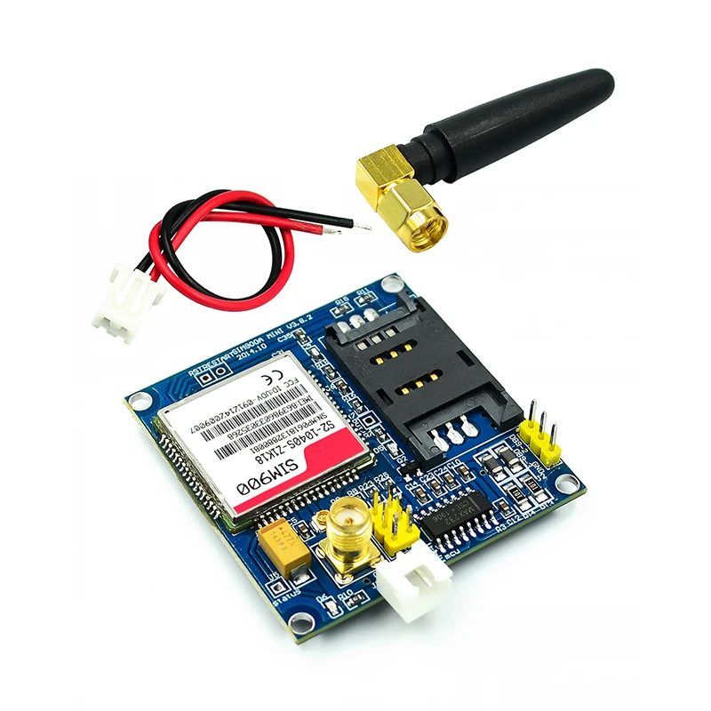 SIM900A SIM900 MINI V4.0 Wireless Data Transmission Module GSM GPRS Board Kit w/Antenna C83