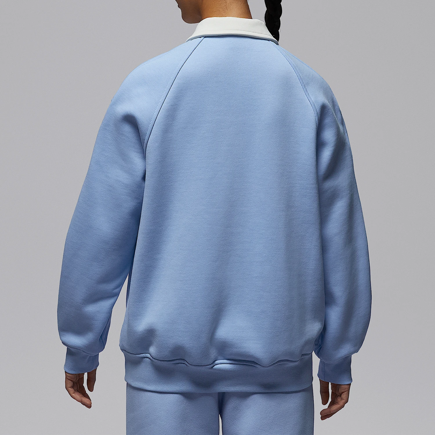Nike Authentic JORDAN Women's Lapel Pullover Fleece Sports Hoodie IF0997-422