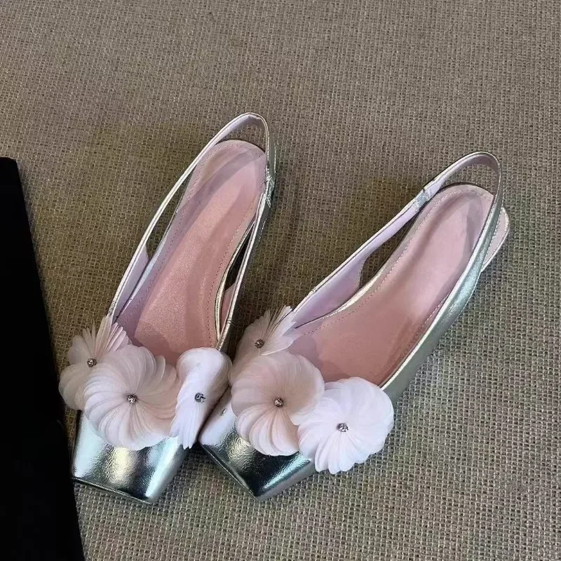 

Новые туфли Baotou 2024, высокие каблуки, женские летние уличные сандалии с квадратным носком, женские туфли-лодочки на плоской подошве с ремешком сзади