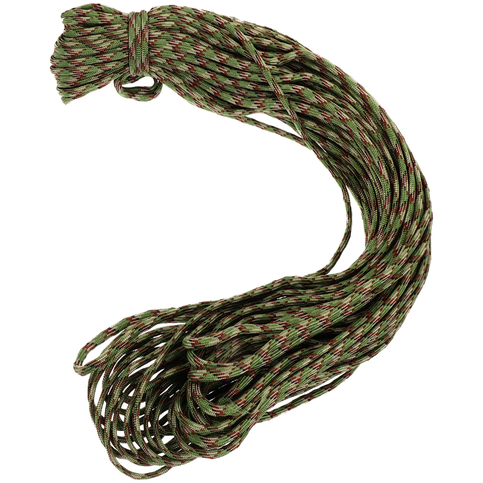 

Mountaineering Survival Rope 31M 4mm Color Camping Tent Cord DIY Accessories Wearable Bracelet Outdoor Hiking Portable