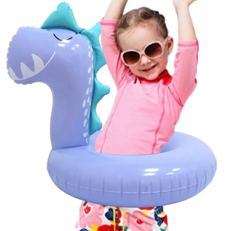 

Baby Pool Float Kids Tube Ring Cute Trainer Floats Deer Dinosaur Crocodile For Babies Toddler Puddle Pool Beach