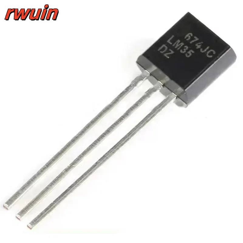 10PCS  LM35DZ precision temperature sensor directly inserted TO-92 LM35