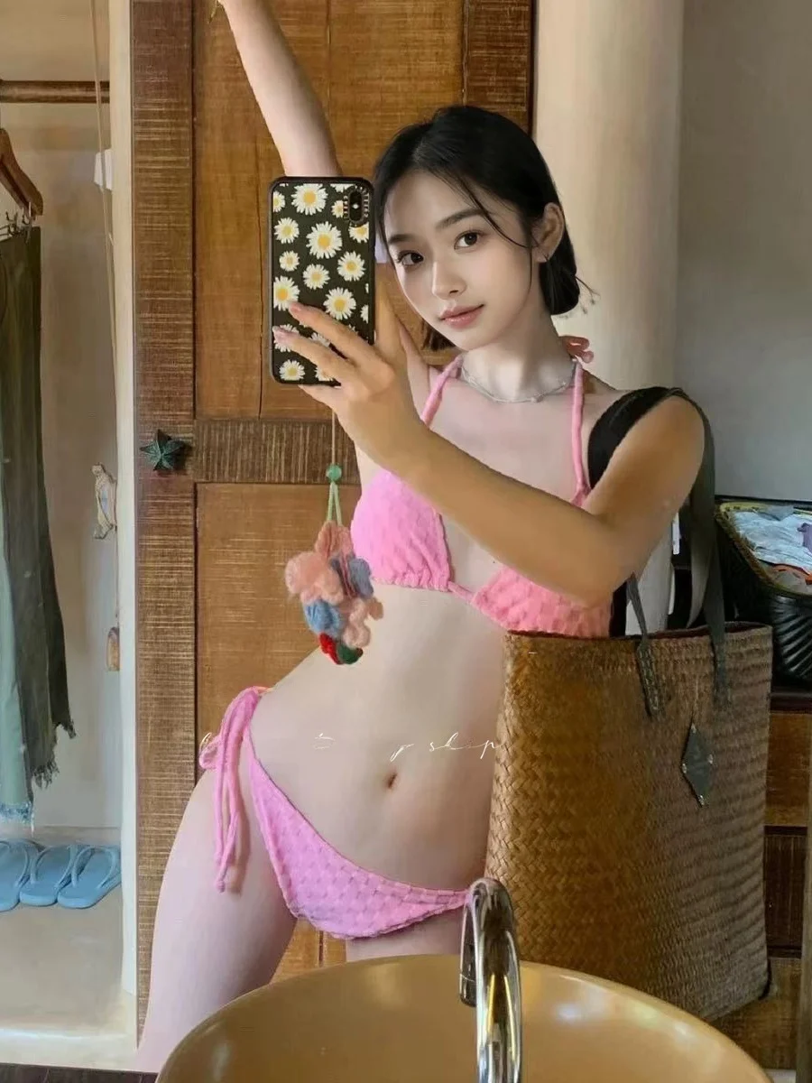 

Сексуальный ретро-купальник для женщин с принтом в стиле настольной игры, высококачественный, чувственный, раздельный, с эффектом приталенности, скрывающий фигуру, купальник-бикини