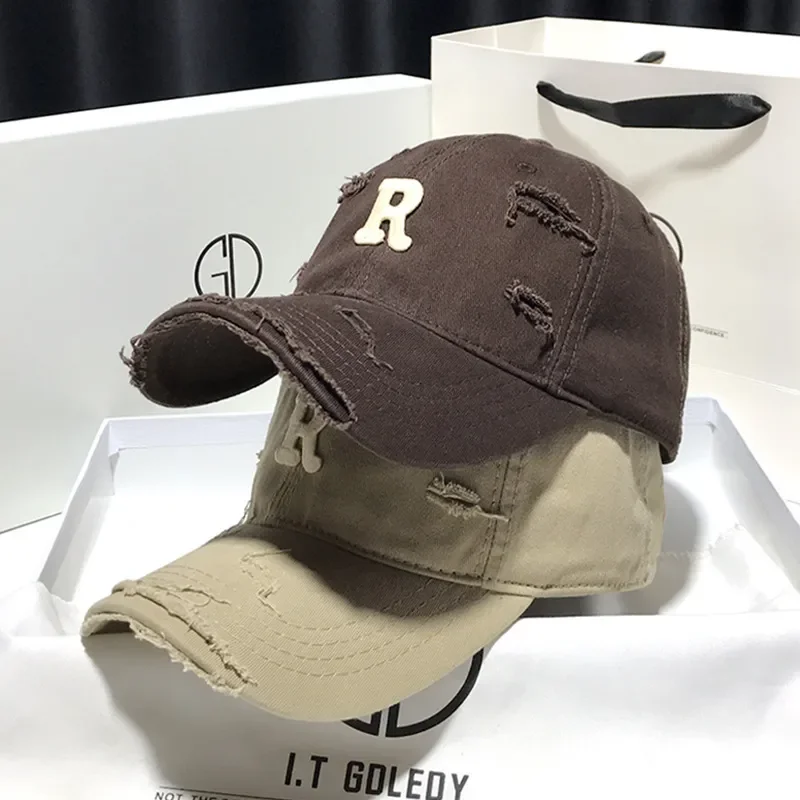 Cotton OverSize Baseball Cap Adjustable Washable Vintage Duck Tongue Cap Versatile Comfortable Large Head Circlet Cap Unisex