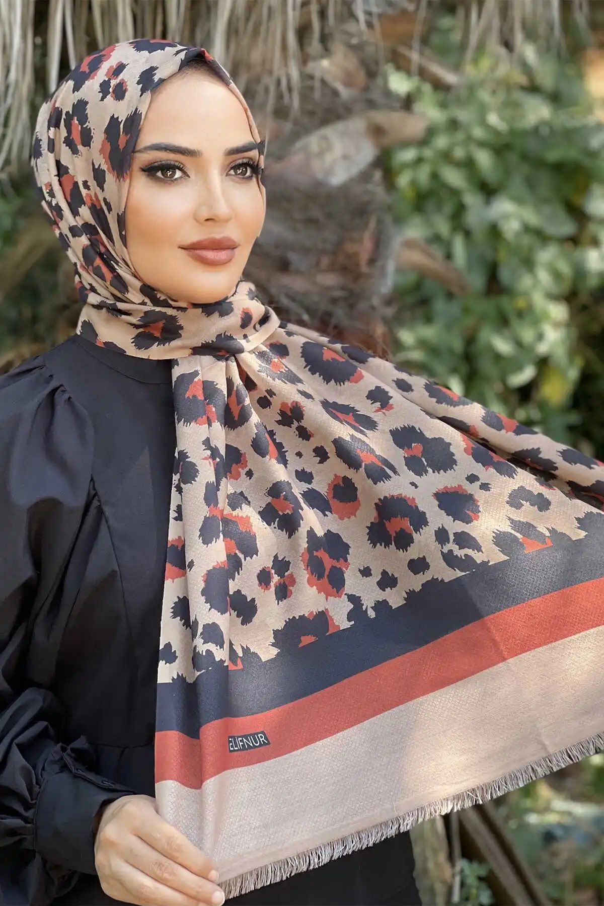 Cotton Pattern Shawl E- -Winter Autumn 2021 Muslim Women Hijab headscarf Islamic Turkey